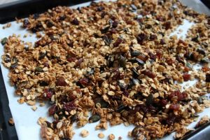 granola breakfast petit-dejeuner maison recette recipe healthy