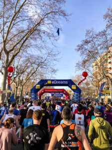 Barcelone Barcelona Semi-Marathon eDreams Mitja Barcelona Course Run Running Semi-Marathon Espagne CR