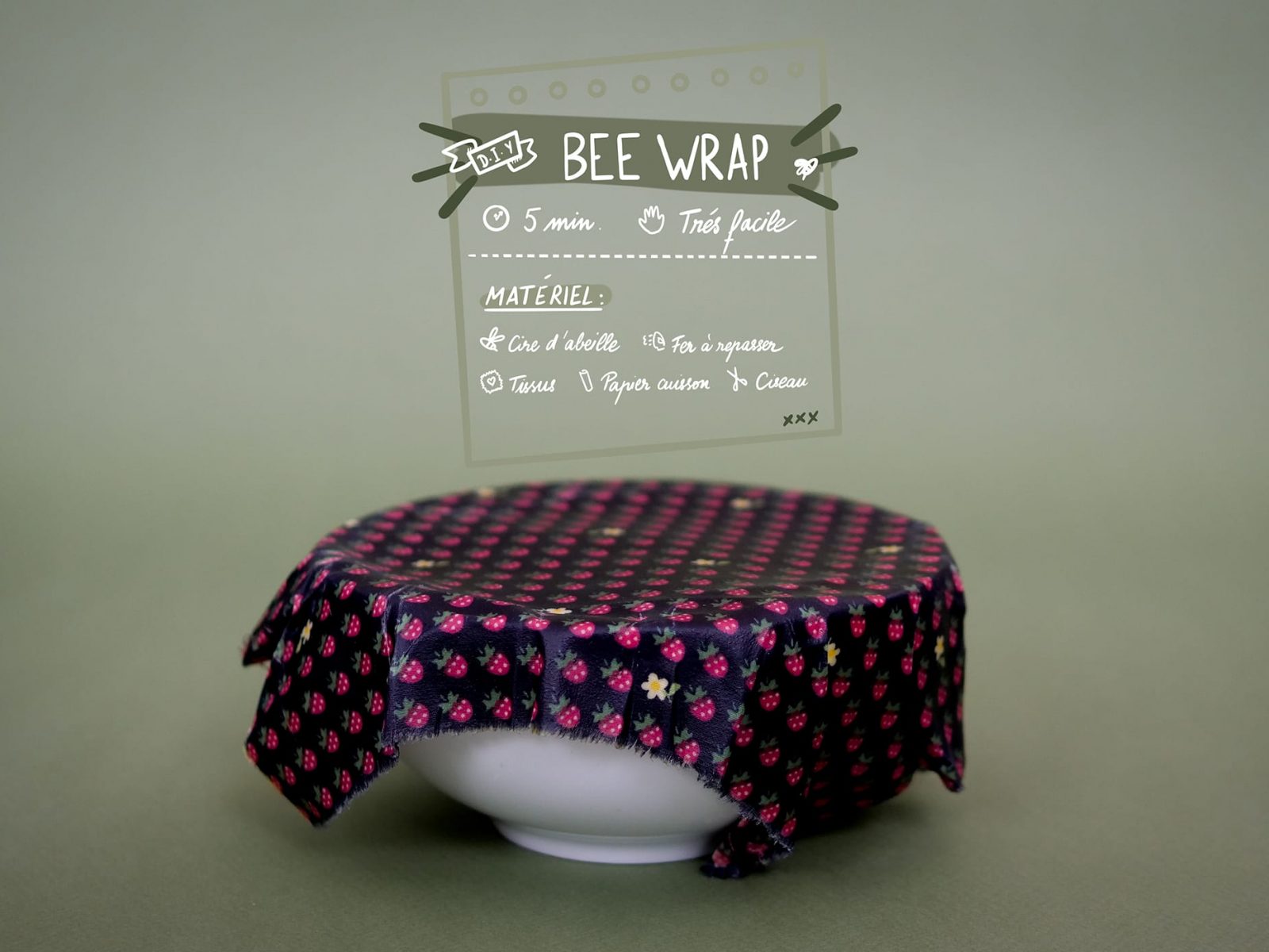 DIY – Fais un Bee-Wrap