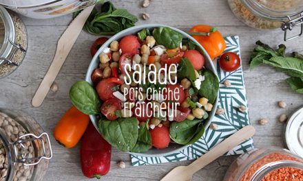 Recette de salade  de pois chiche & fraîcheur