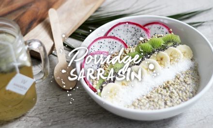Porridge sarrasin et fruits exotiques